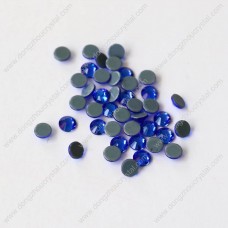 SS20 colorful round crystal hotfix rhinestones with glue for wedding dresses decoration SS20 colorful round crystal hotfix rhinestones with glue for wedding dresses decoration